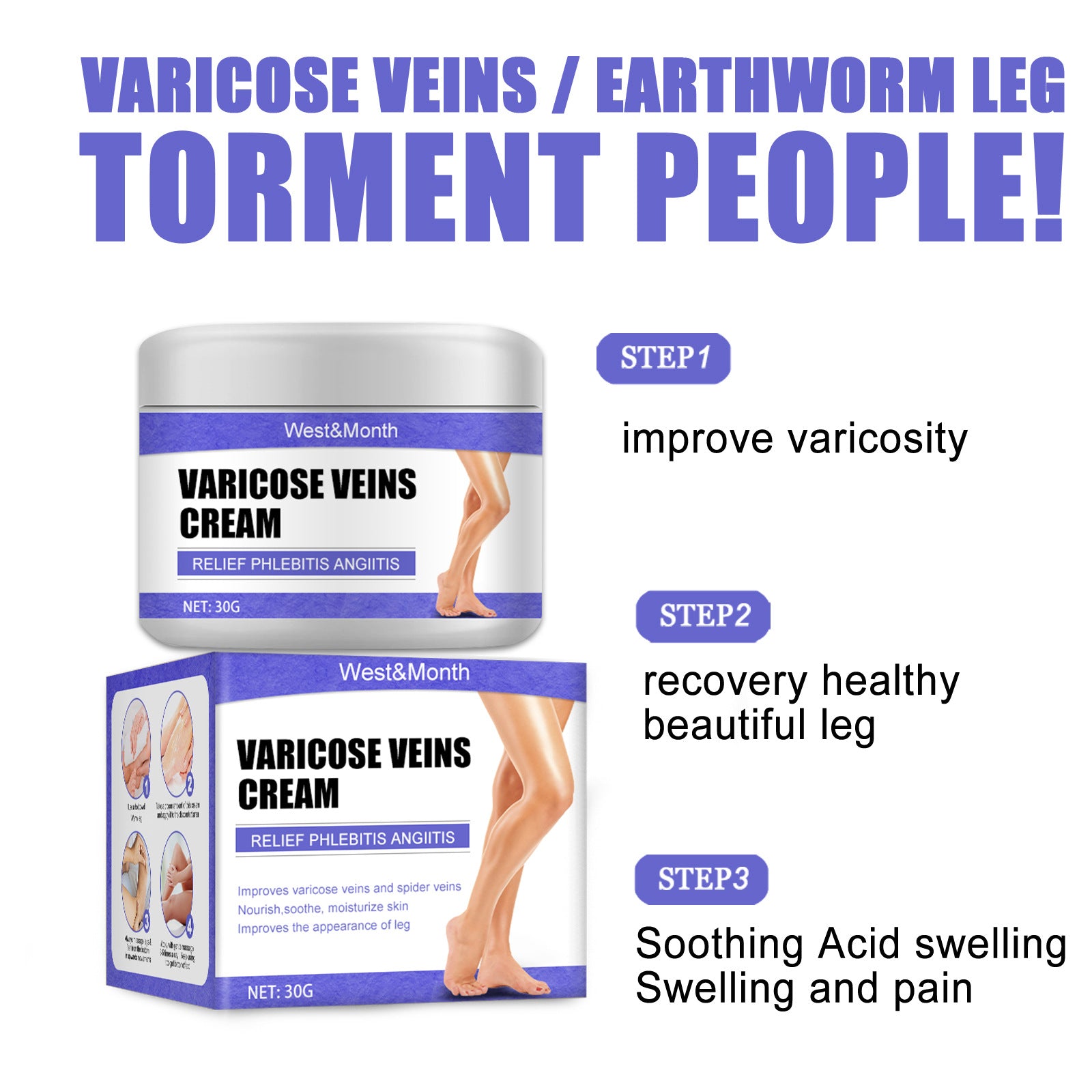 CareVein™ - Anti Varizen Creme | 1+1 GRATIS!