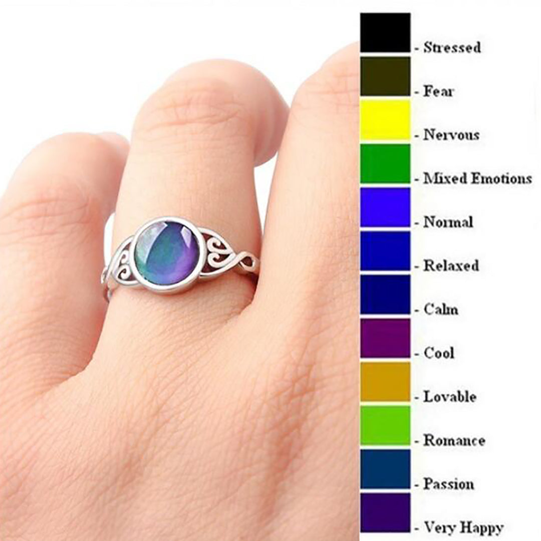 MoodRing™ - Farbwechselnder Ring mit Temperatursensor | 1+1 GRATIS!