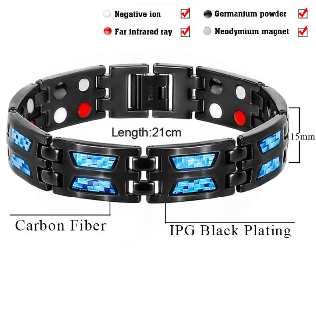 FitShape™ - Karbon Hämatit Ultra Armband